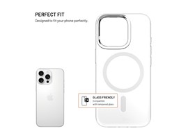 Zadní kryt FIXED MagShell s podporou MagSafe pro Apple iPhone 16 Pro Max, čirý