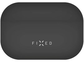 Ultratenké silikonové pouzdro FIXED Silky pro Apple AirPods Pro 3, černé