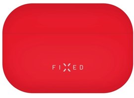 Ultratenké silikonové pouzdro FIXED Silky pro Apple AirPods Pro 3, červené