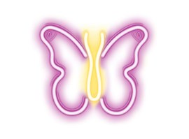 Forever dekorativní LED neon Motýl