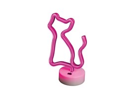 Forever dekorativní LED na stojanu Kočka