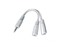 Gembird CCA415W jack 3,5na2x3,5mm M/F