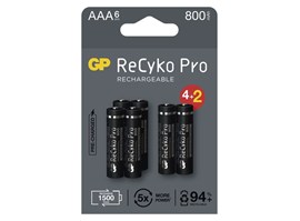 GP ReCyko Pro Professional AAA (HR03), 6 ks
