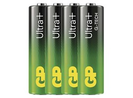 GP alkalická baterie ULTRA PLUS AA (LR6) 4PP MB