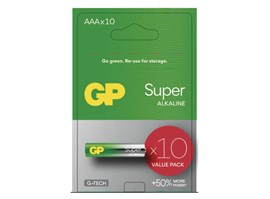 GP B0111G SUPER AAA (LR03) 10PP