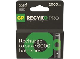 GP nabíjecí baterie ReCyko Pro AA (HR6) 4PP