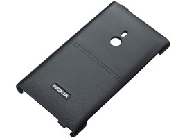 Nokia CC-3037 Black pevný kož.kryt Nokia