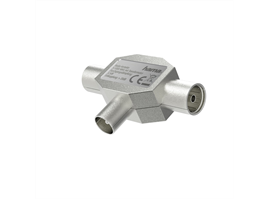 Hama 2052327 anténní rozbočovač pro rádio, koax vidlice - 2 koax zásuvky