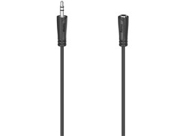 Hama 205120 prodlužovací audio kabel jack 3,5/3 m