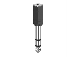 Hama 205194 redukce jack 3,5 mm na 6,3 mm vidlici, stereo
