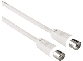 Hama anténní kabel 75dB, bílý, 1.5m (42959)