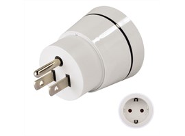 Hama cestovní zásuvkový adaptér do USA, 3pól., blistr