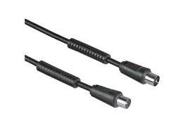 HAMA 29345 Ant.kabel,černý, 3m, nebalený