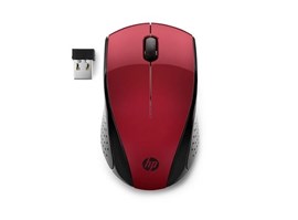 HP Wireless Mouse 220 červená (7KX10AA)