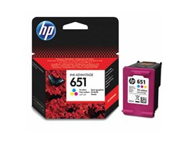HP 651 Tri-colour, C2P11AE