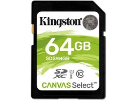 Kingston Canvas Select Plus SDXC 64GB Class 10 UHS-I