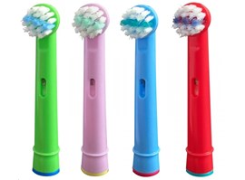 KOMA NK06 - Náhradní hlavice pro Braun Oral B EB10A Kids, 4ks