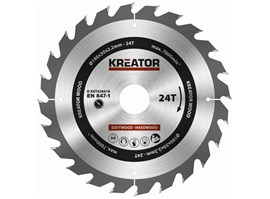 Kreator KRT020416 Pilový kotouč na dřevo 190mm, 24 Z