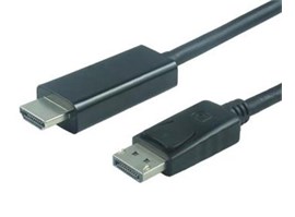 Wiretek DisplayPort-HDMI kabel/ DP(M) ->