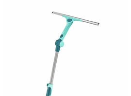 Leifheit Stěrka na okna XL 2v1 (40 cm) s teleskopickou tyčí 120-200 cm