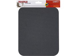 Logo Podložka pod myš, měkká, černá