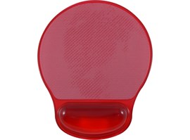 Logo Podložka pod myš gelová červená