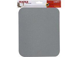 Logo Podložka pod myš, měkká, šedá
