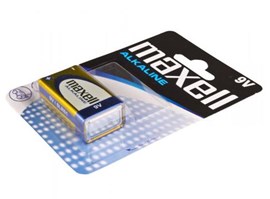 Nenabíjecí baterie 9V Maxell Alkaline 1ks Blistr
