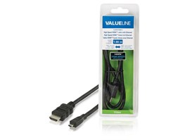VALUELINE VLVB34700B10 HDMI-µHDMI, 1m