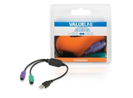 VALUELINE VLCB60830B03 USB-2xPS2, 0,3m