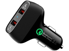 MKF Nabíječka USB do auta, QC3.0 MKF-QC3USB2