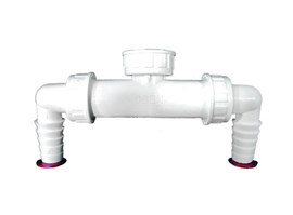 MIELE Dvojitá přípojka se zpět.kl.