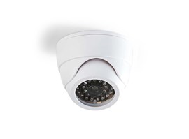 Nedis DUMCD30WT - Atrapa Bezpečnostní Kamery | Kamera s kopulovým krytem | Bílá barva