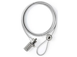 Nedis NBLKD100ME - Zámek Notebooku | Číslice | 1.8 mm | Stříbrná