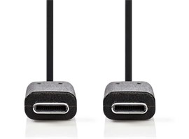 Nedis USB C - USB C 1m CCGB64700BK10