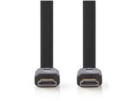 Nedis Plochý 4K HDMI Kabel CVGB34100BK20