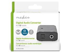 Nedis Toslink převodník ACON2505BK