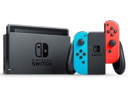 Nintendo Switch Neon Blue&Red JoyCon