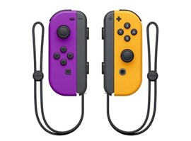 Nintendo Switch Joy-Con ovladače Neon Purple/Neon Orange
