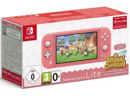 Nintendo Switch Lite Coral + Animal Crossing: New Horizons + Nintendo SWITCH online předplatné na 3 měsíce