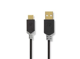 Nedis USB Kabel USB-C 1m CCBW60600AT10