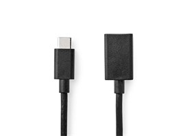 Nedis USB-C Adaptér 0.15m CCGB61710BK02