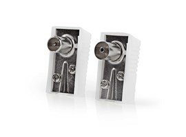 Nedis Koaxiální Konektory CSGB40995WT