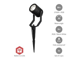 Nedis Zigbee 3x Ven. Světlo ZBLOS10RGBW3