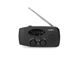 Nedis RDFMCR2000BK Nouzové Rádio