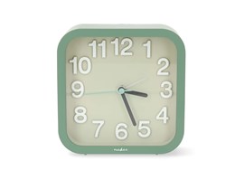 Nedis CLDK1004GN budík, tichý, zelený