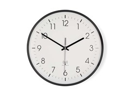 Nedis CLWA6226BK hodiny 30 cm, DCF