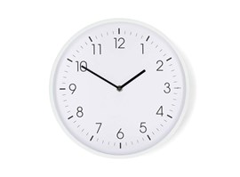 Nedis CLWA2226WD hodiny 30 cm, bílé