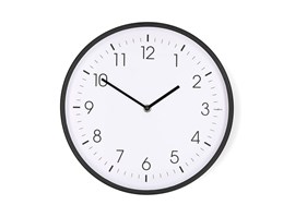 Nedis CLWA1226BK hodiny 30 cm, černé