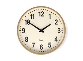 Nedis CLWA2226WD hodiny 30 cm, dřevo